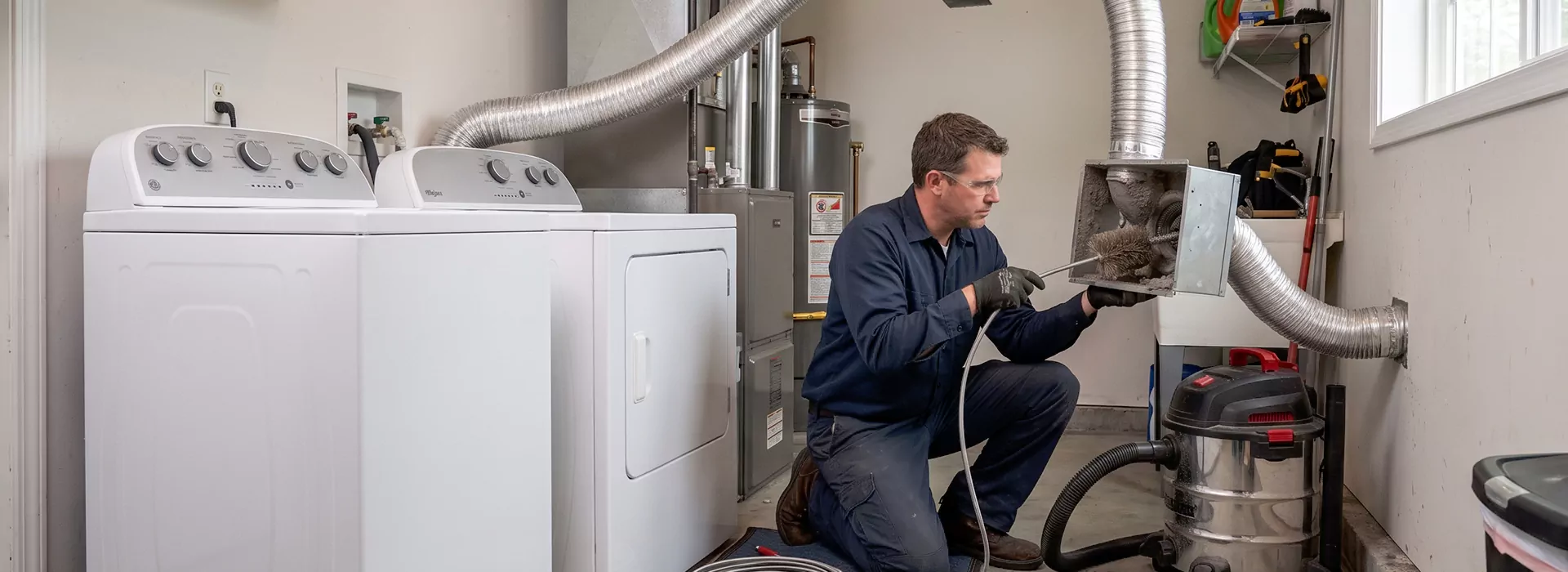 Dryer Vent Booster Fan Cleaning Hagerstown, MD