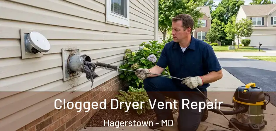 Clogged Dryer Vent Repair Hagerstown - MD