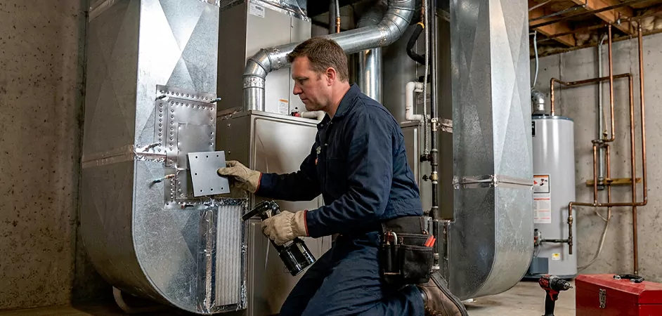 Supply and Return Plenum Repair in Hagerstown