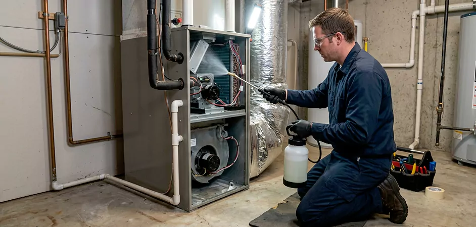 Air Handler Antimicrobial Treatment in Hagerstown