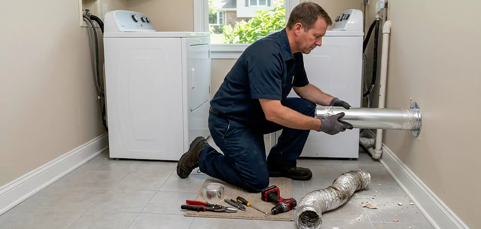 Dryer Vent Replacement in Hagerstown