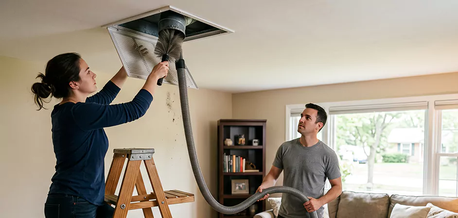 Roof and Wall Exhaust Cap Cleaning in Hagerstown
