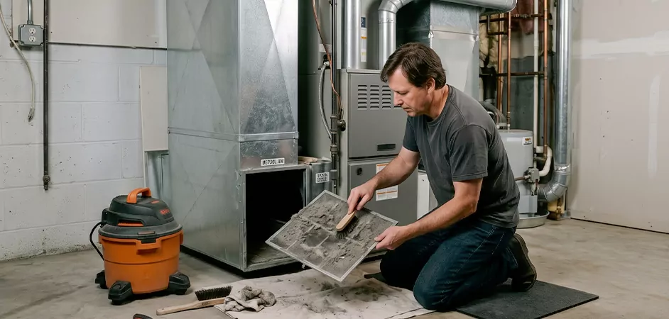 Dryer Lint Trap Maintenance in Hagerstown