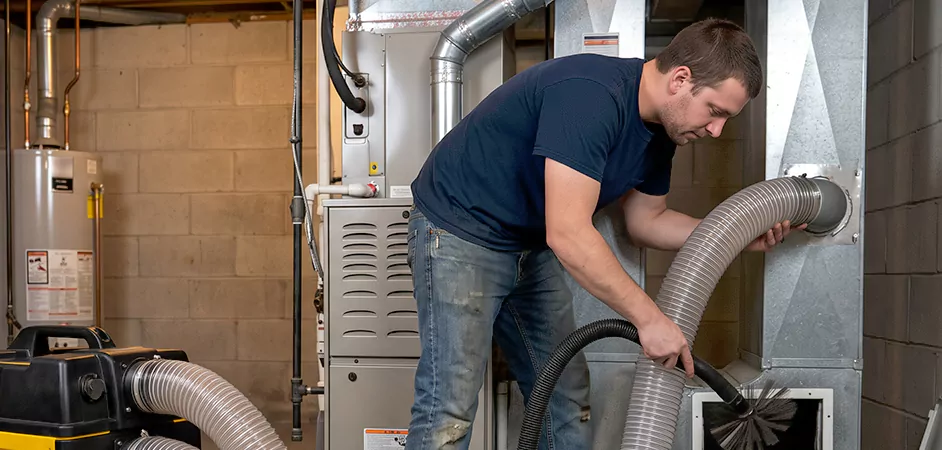 Negative Pressure Duct Cleaning for Large and Long Duct Systems in Hagerstown
