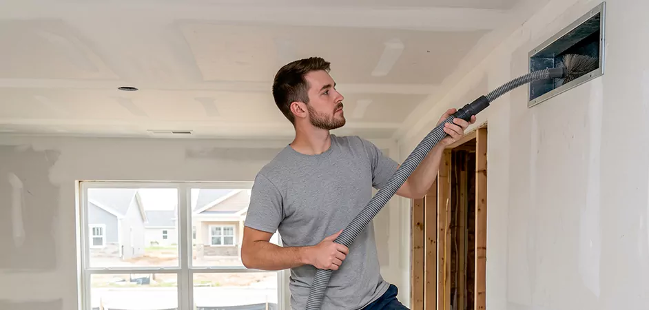 Multifamily New Construction Duct Cleaning in Hagerstown