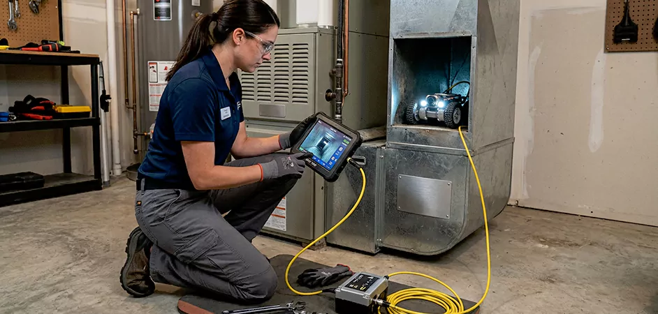 Robotic Duct Inspection in Hagerstown